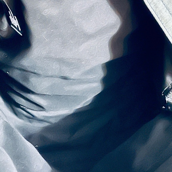 Urban Outfitters Yin & Yang Backpack Light Washed Distressed Denim Zip Unisex - Picture 7 of 16